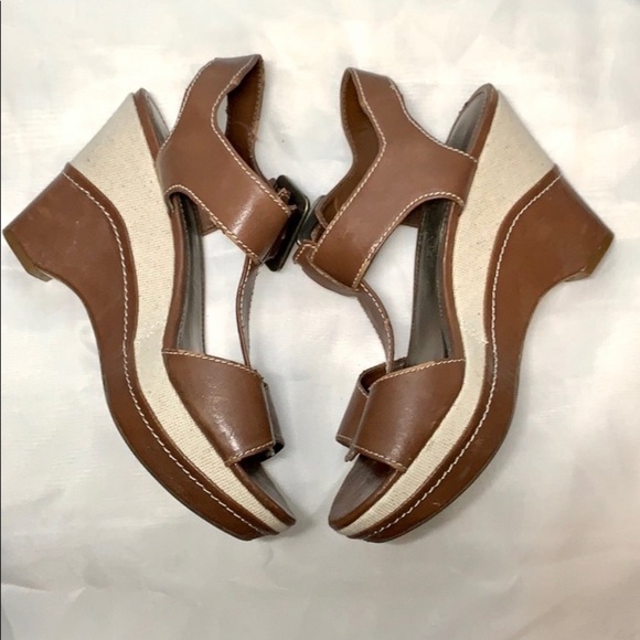 Naturalizer Wedges Shoes Brown Size 8.5 - Picture 7 of 16